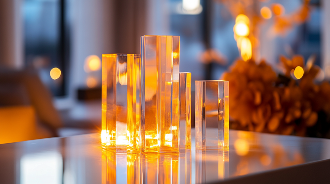 Peças em Acrílico: Beleza e Versatilidade para Decoração