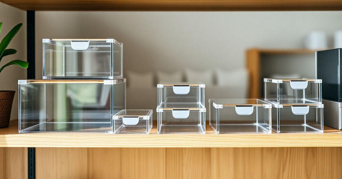 Caixas Acrílicas Para Organização e Decoração