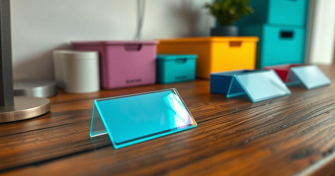 Etiquetas Acrílicas: Como Escolher e Usar para Organizar Seu Espaço