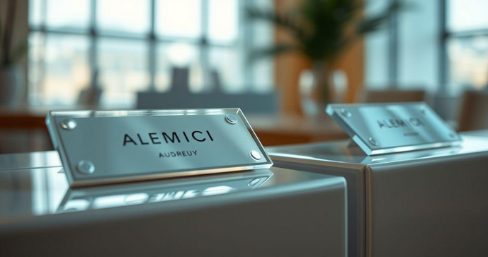 Etiquetas Personalizadas Acrílico: Práticas e Elegantes