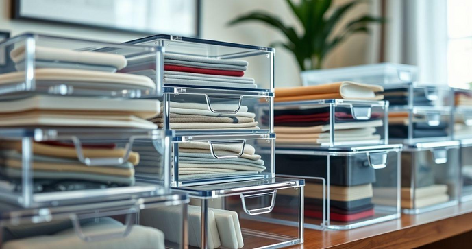 Caixas Acrílicas: Como Escolher e Usar para Organizar Seu Espaço com Estilo