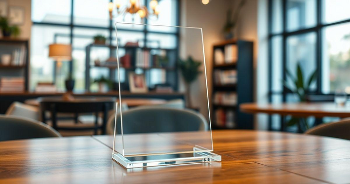 Display expositor acrílico A4 é a solução ideal para destacar seus produtos com elegância e praticidade