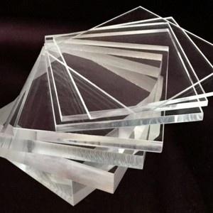 Chapa de acrílico transparente 4mm
