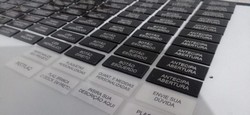 Plaquetas Acrílicas personalizadas para quadros elétricos