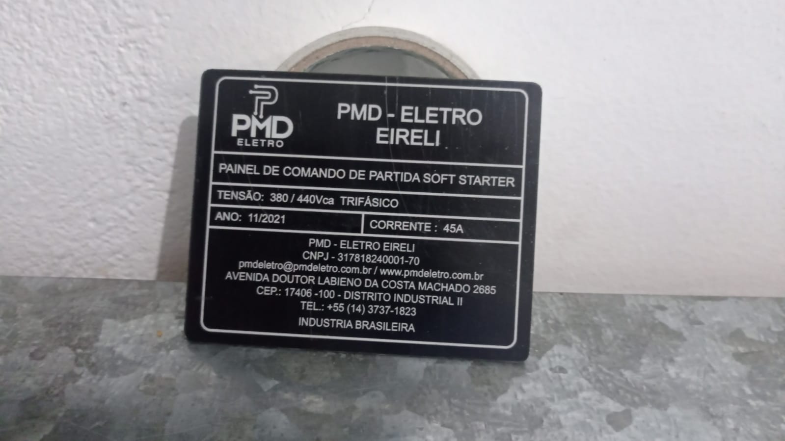 Etiquetas acrílicas personalizadas de identificação