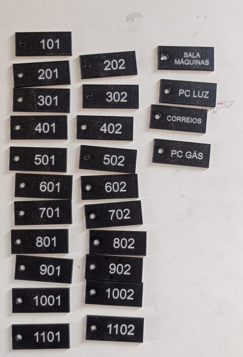 Etiquetas para quadro elétrico